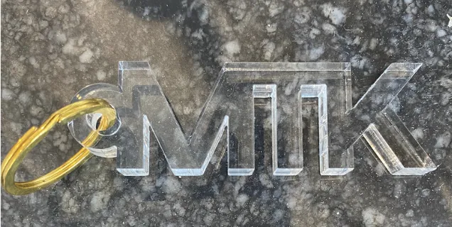Lucite Keychains