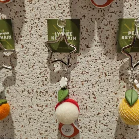 Lychee Keychain