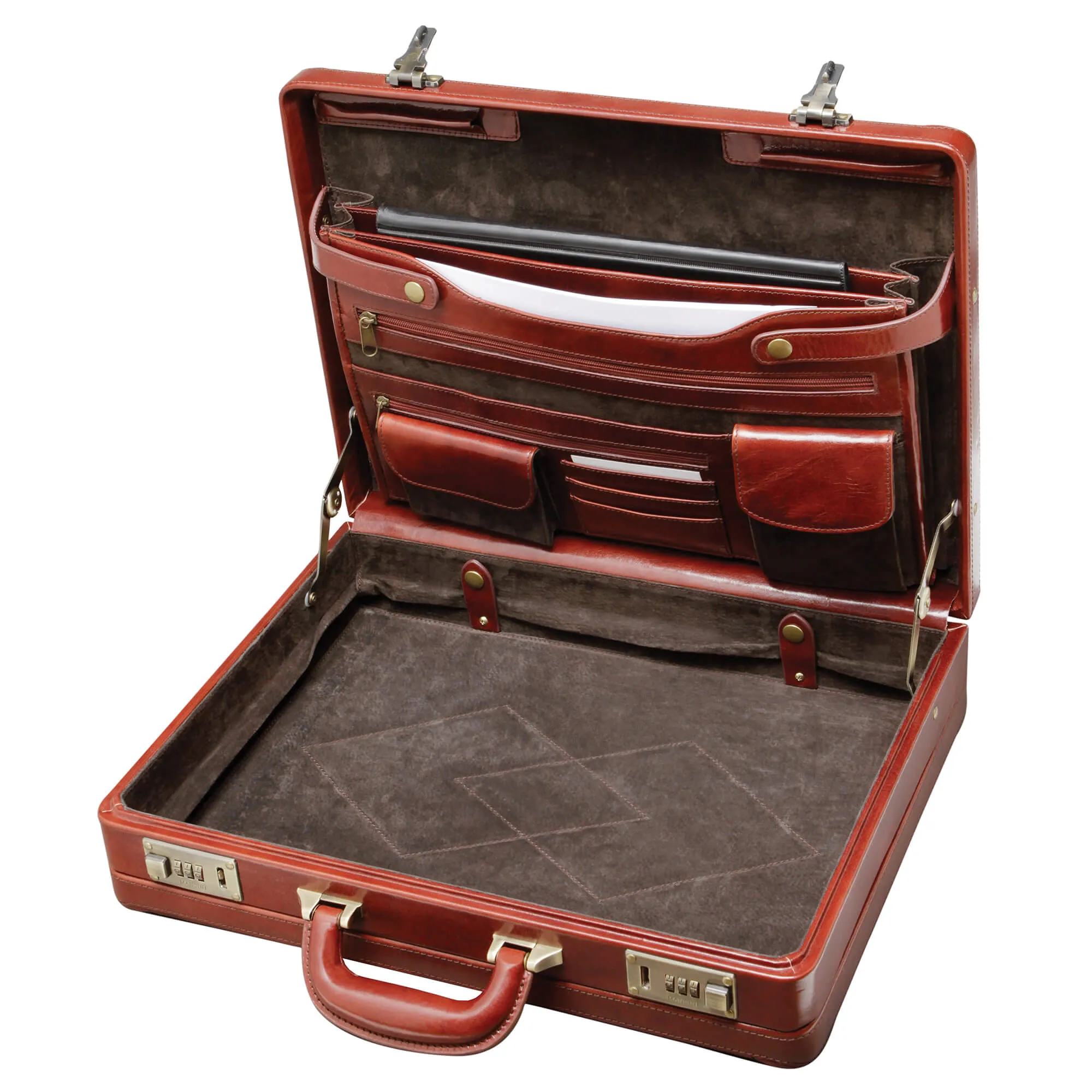 Mancini Luxurious Expandable Attaché Case