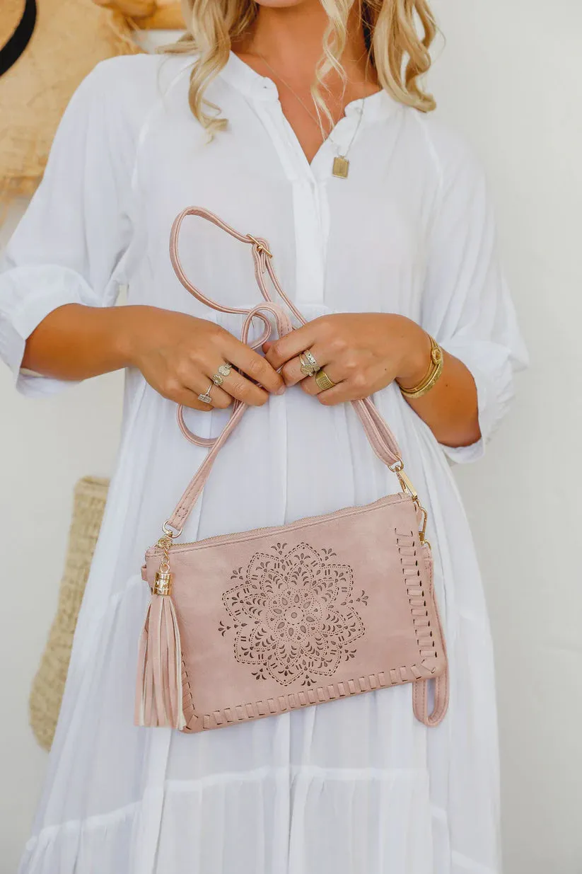 MANDALA  CLUTCH/BAG - BLUSH