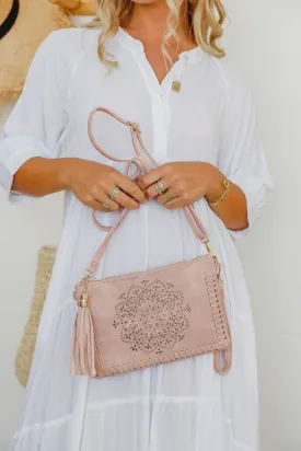MANDALA  CLUTCH/BAG - BLUSH