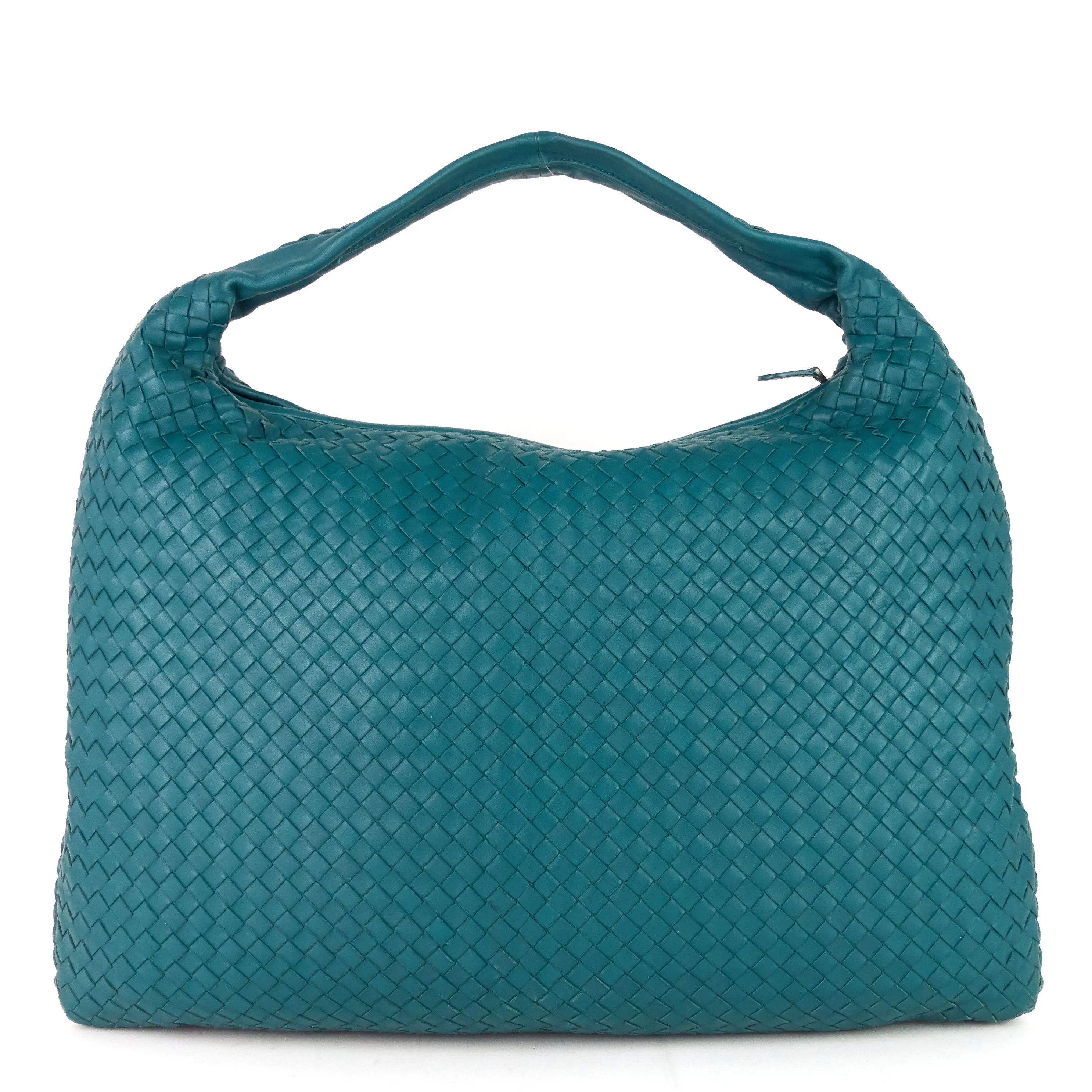 Maxi Veneta Intrecciato Nappa Leather Bag