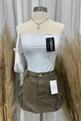 Melody Tube Top (White)
