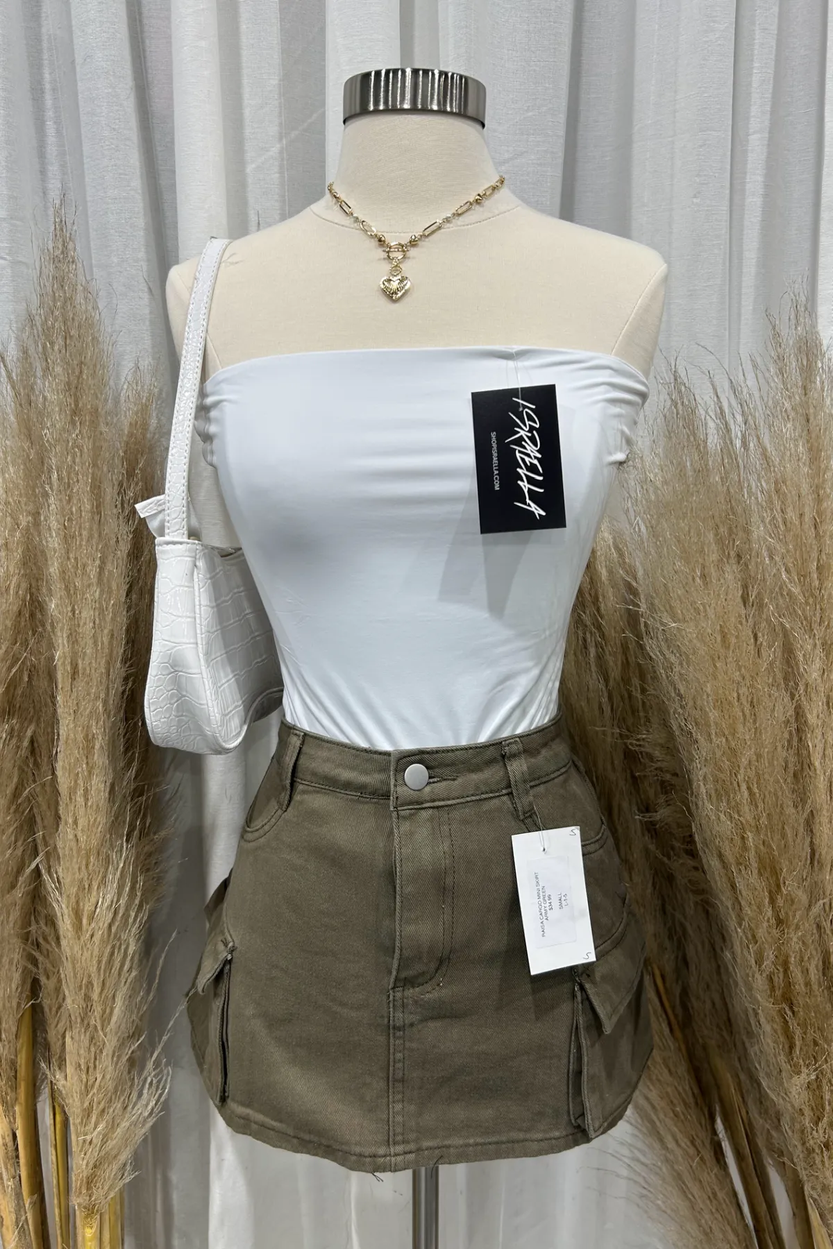 Melody Tube Top (White)