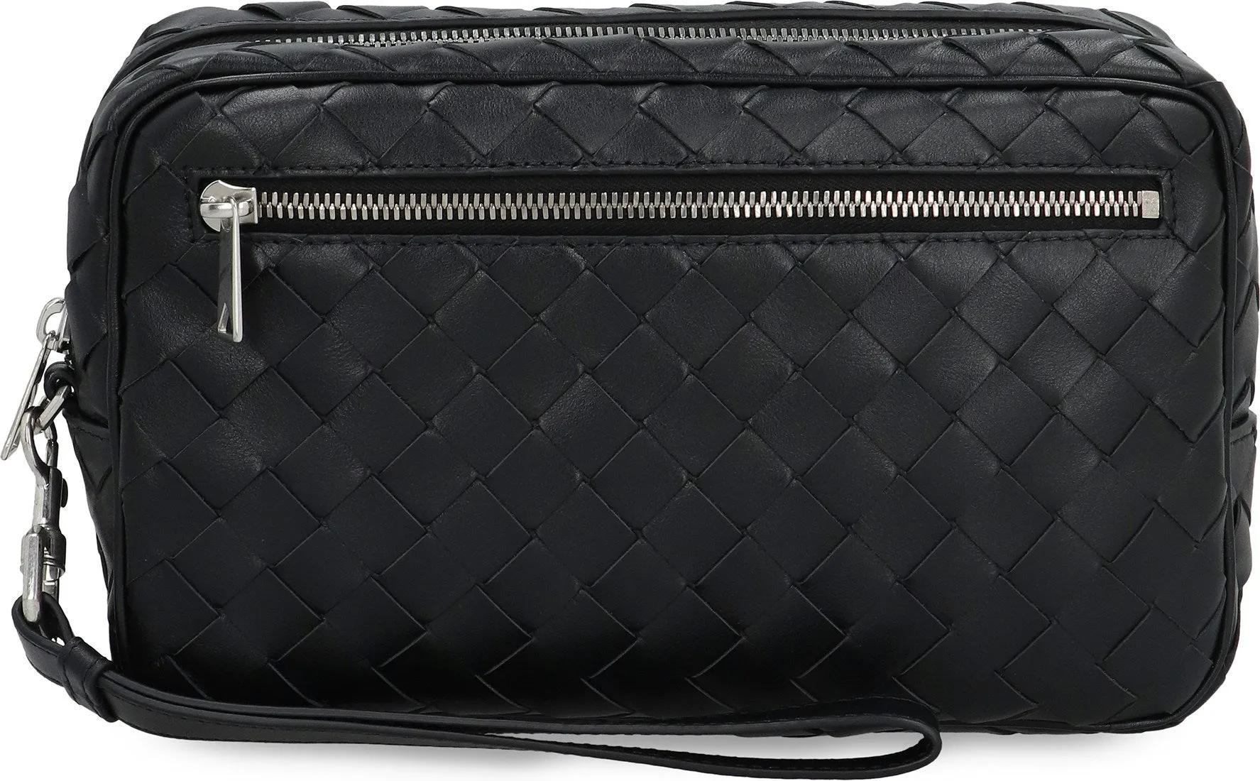 Men's Intrecciato Pouch in Black | 777390V2HL1 Color 8803