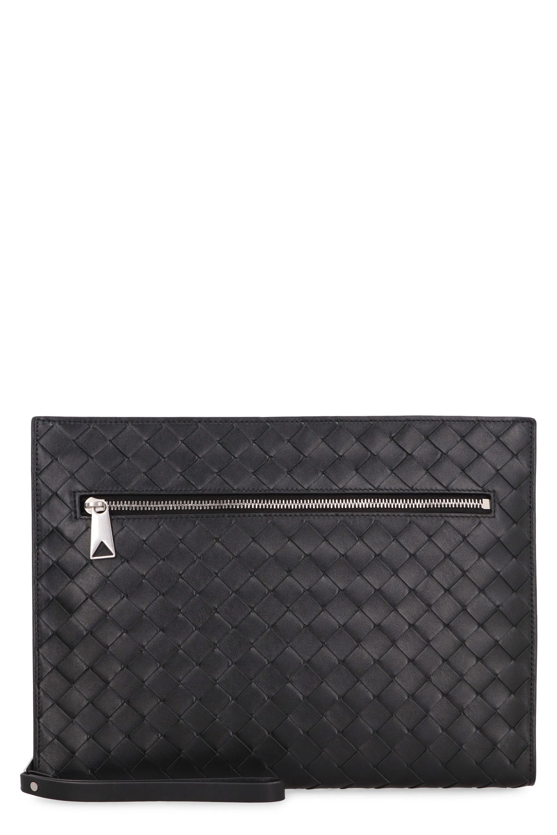 Men's Intrecciato Vn Document Case in Black | 732638V2E41 Color 8803
