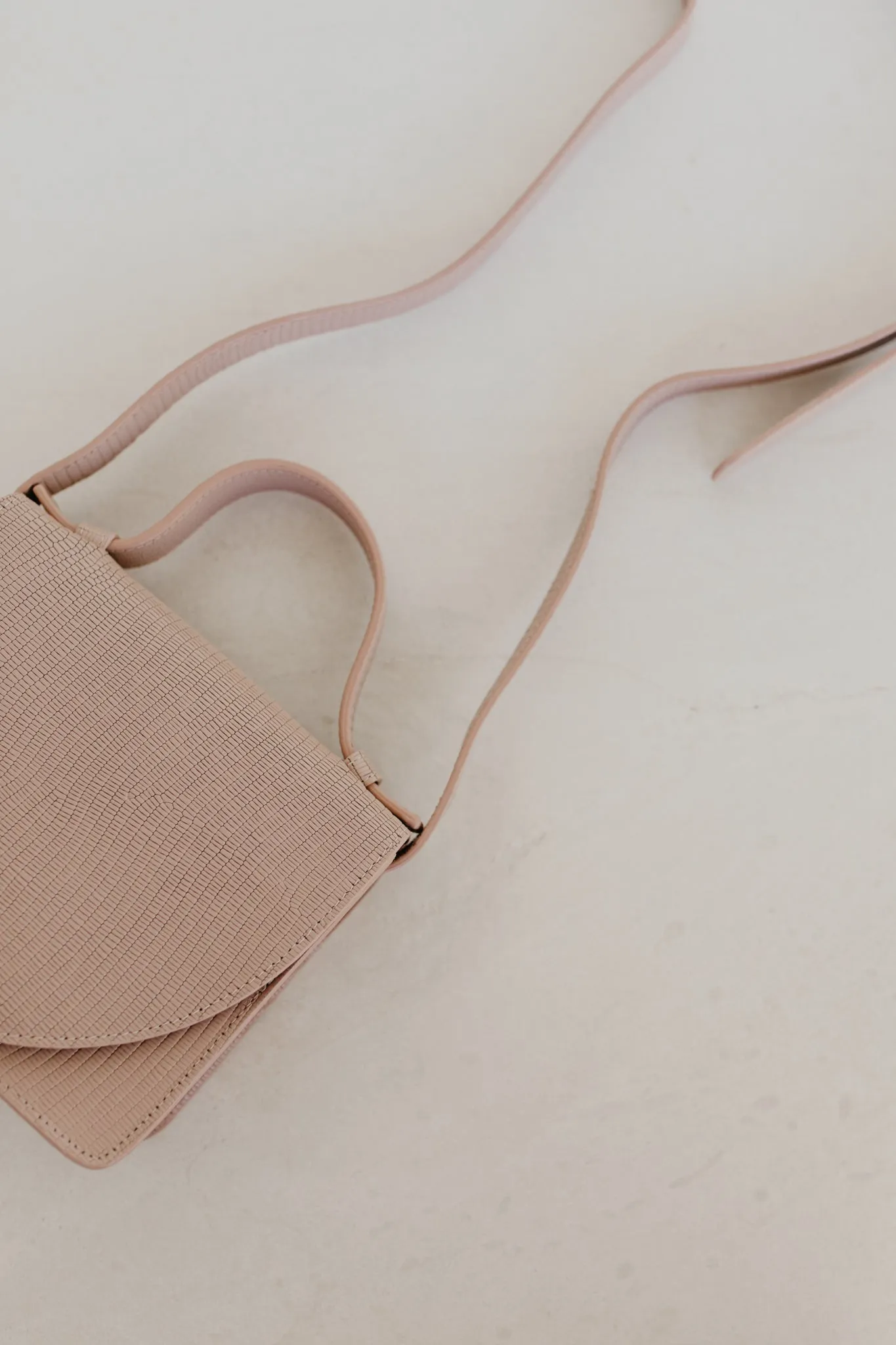 Micro Briefcase | Nude Snake