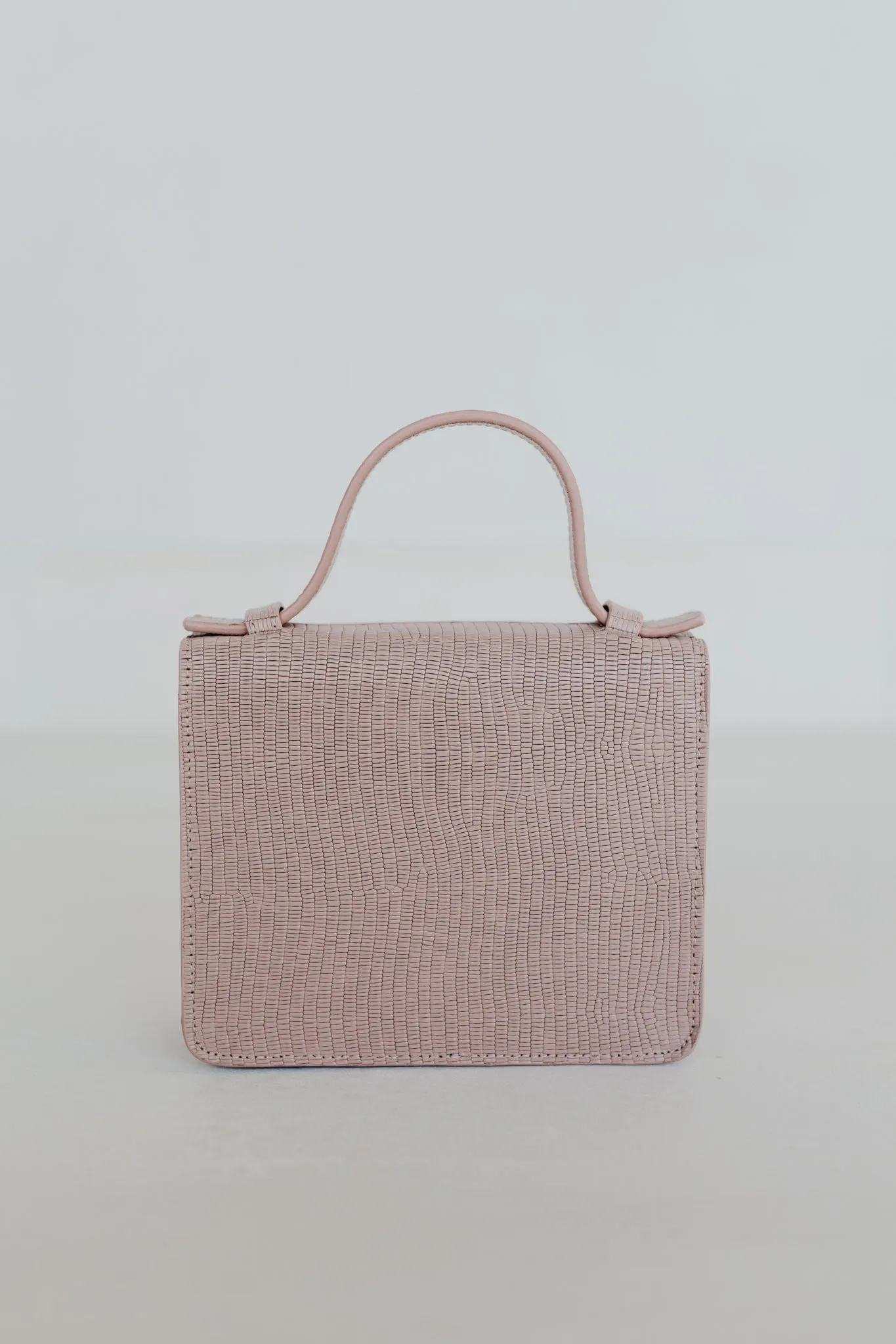 Micro Briefcase | Nude Snake