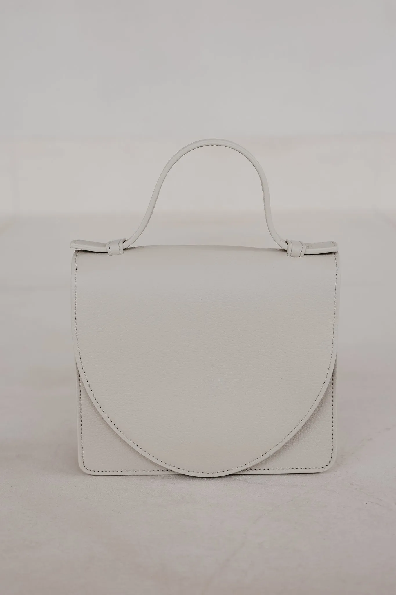 Micro Briefcase | White Structured