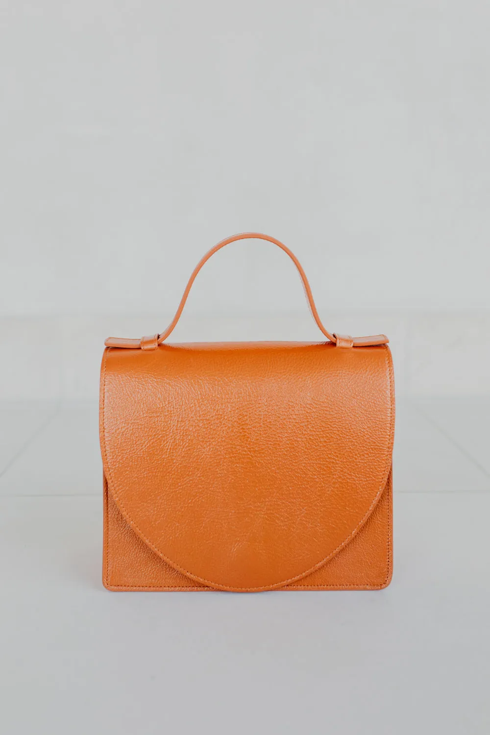Mini Briefcase | Orange Stone
