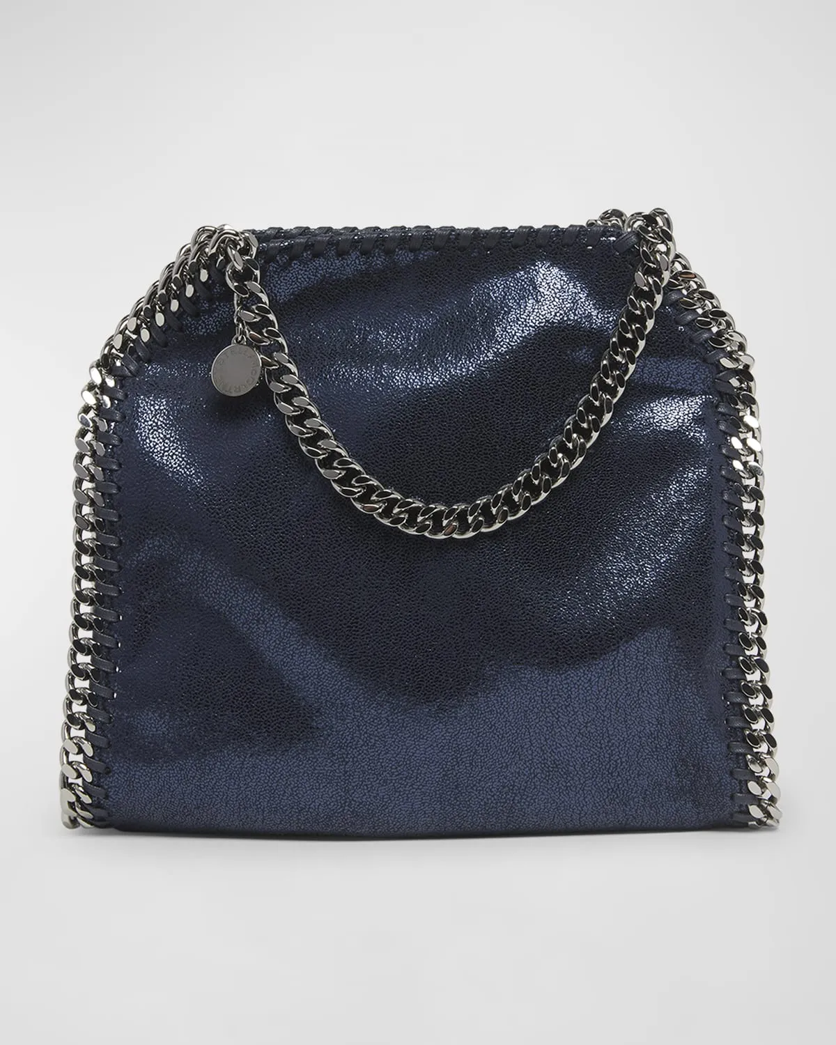 Mini Falabella Metallic Chain Tote Bag