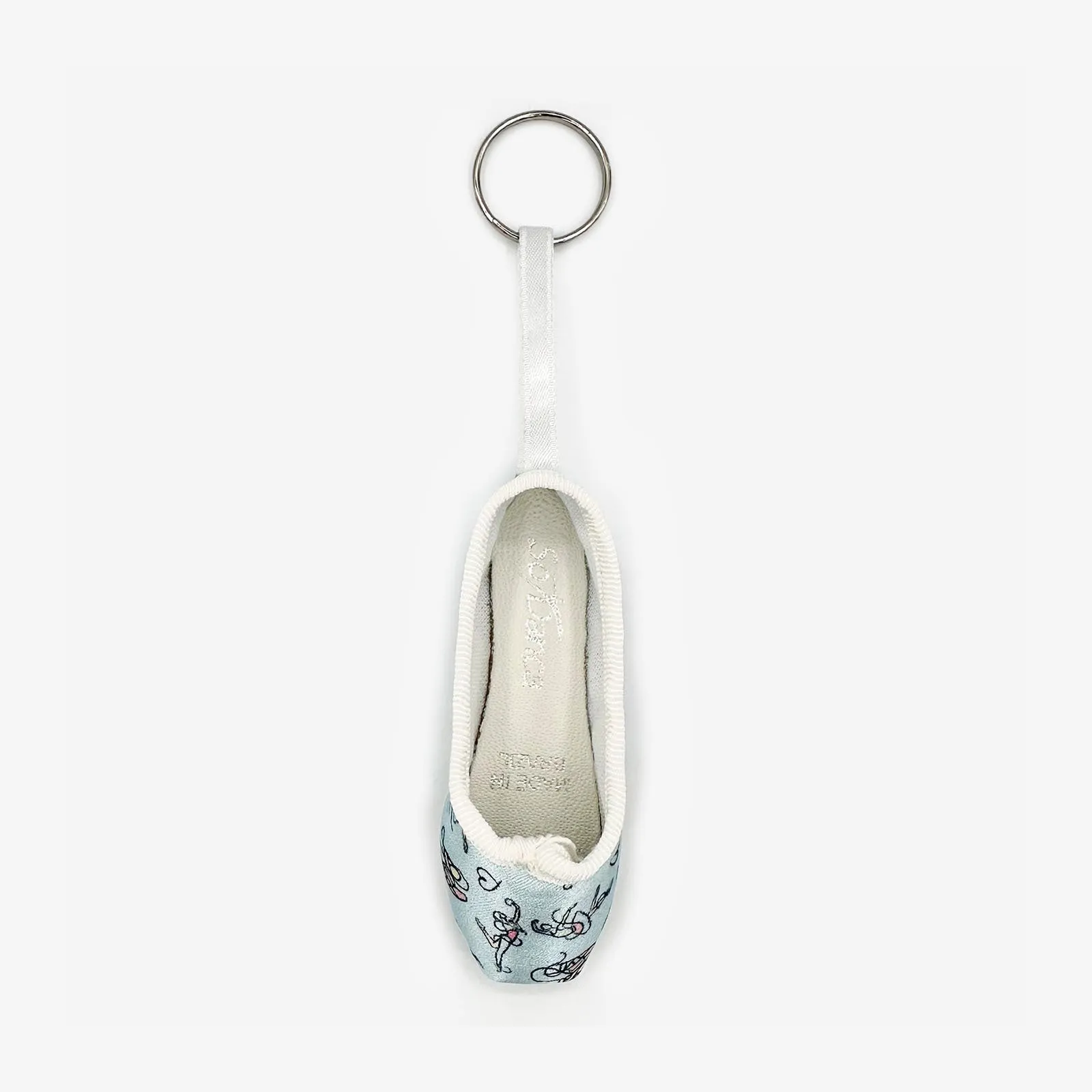 Mini Pointe Shoe Keychain - KC40