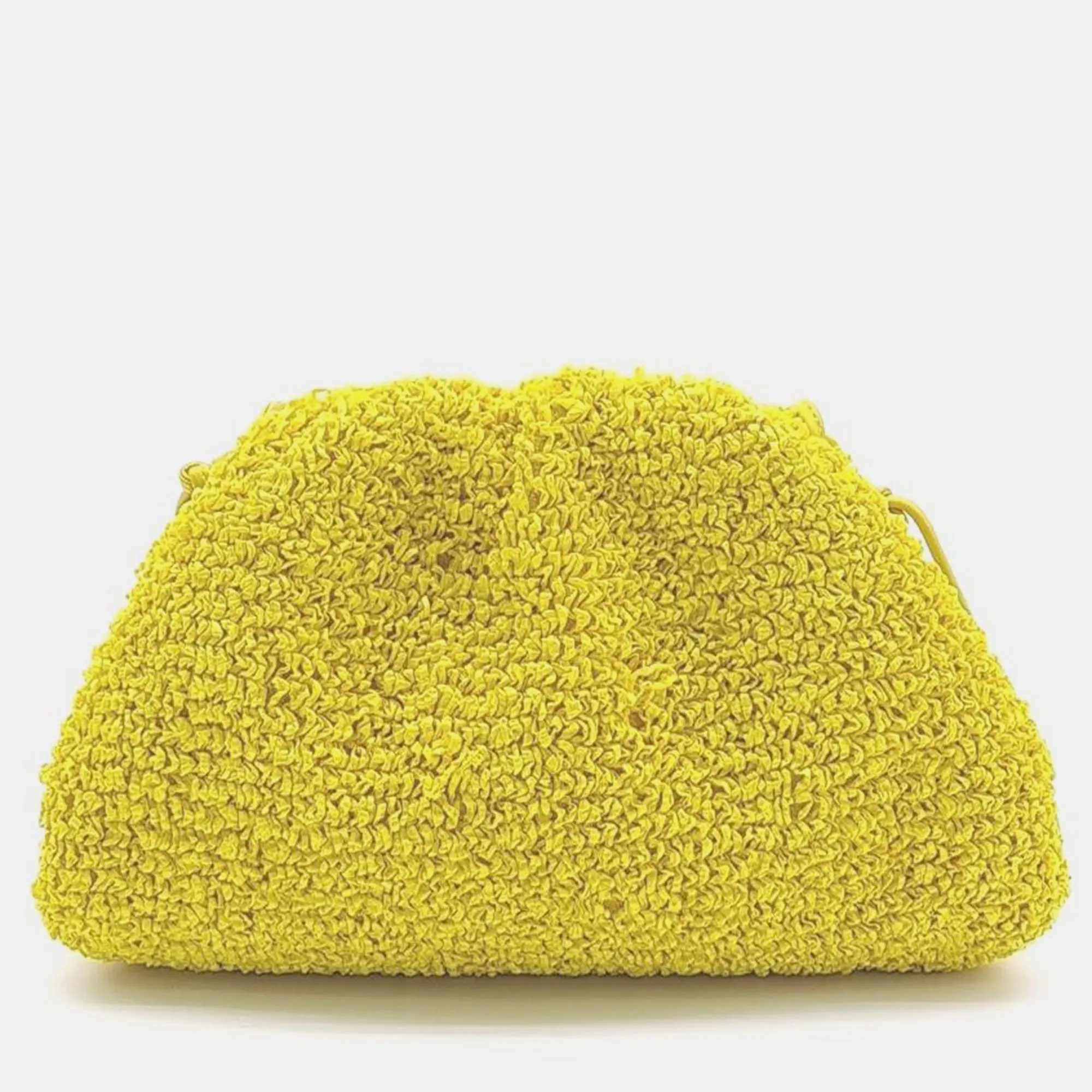 Mirabelle Boucle Curly Raffia The Mini Pouch