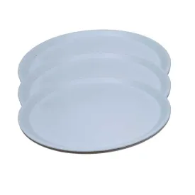 MISS MOLLY Platter Round 50cm White (3 Pack)