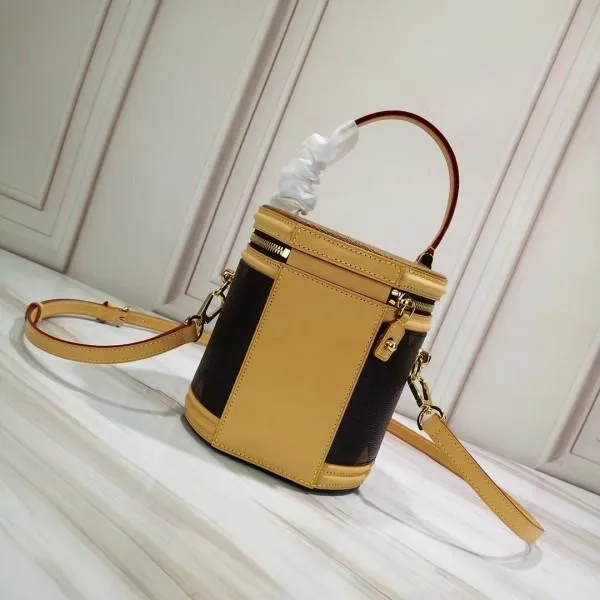 Monogram Canvas And Reverse Cannes Beauty Case Bucket Bag M43986 2019