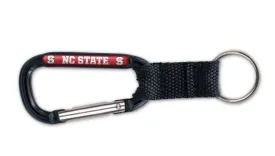 NC State Wolfpack Black Carabiner