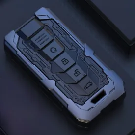 NISSAN Zinc Alloy Key Remote Cover with two keychains
