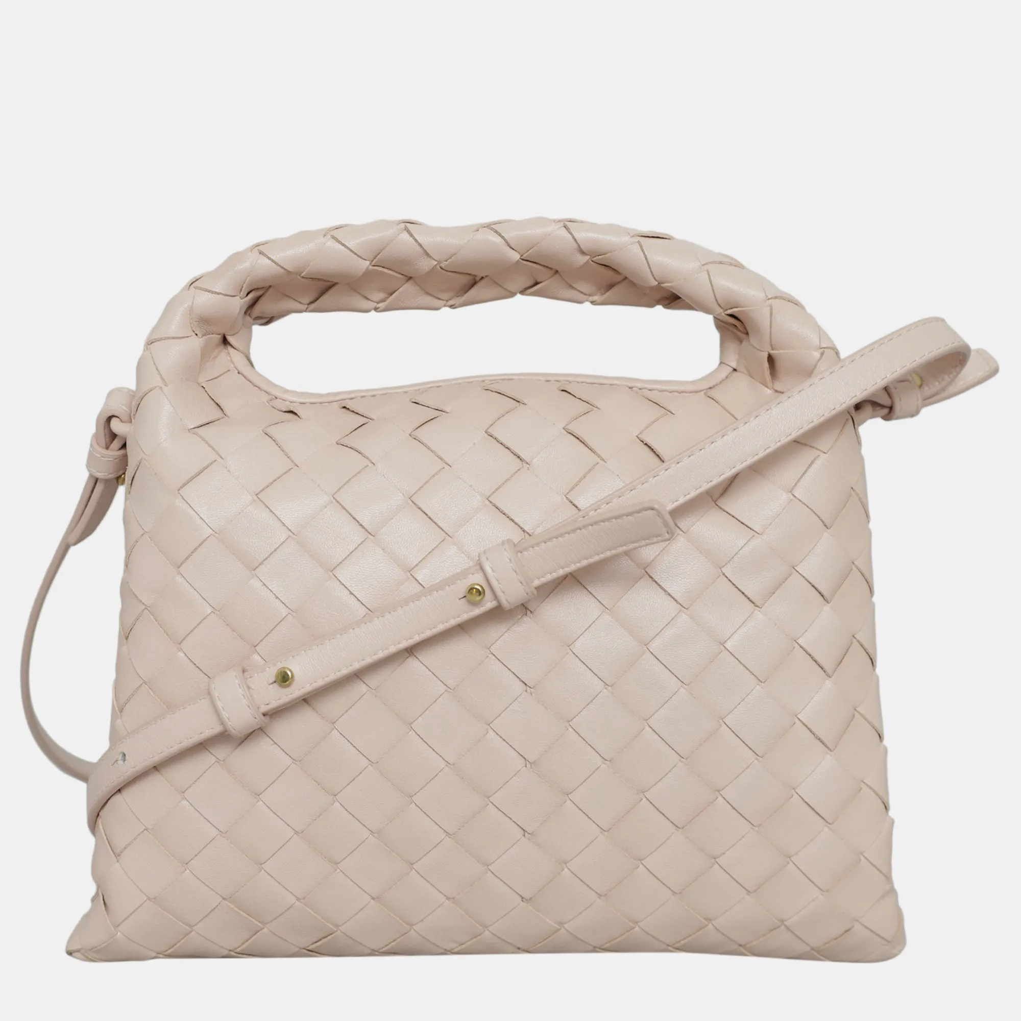 Nude Pink Mini Hop Bag