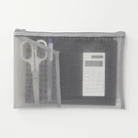 Nylon Mesh Pouch with Pocket A5