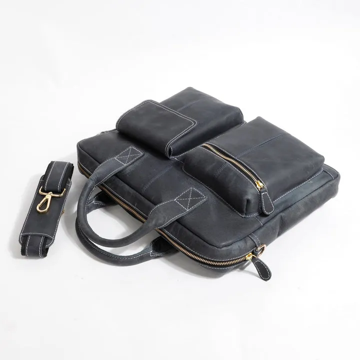 Oilbony Leather Laptop Bag
