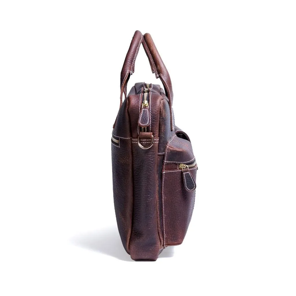 Oilbony Leather Laptop Bag