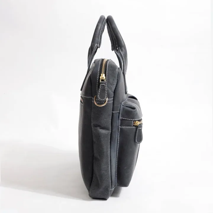 Oilbony Leather Laptop Bag