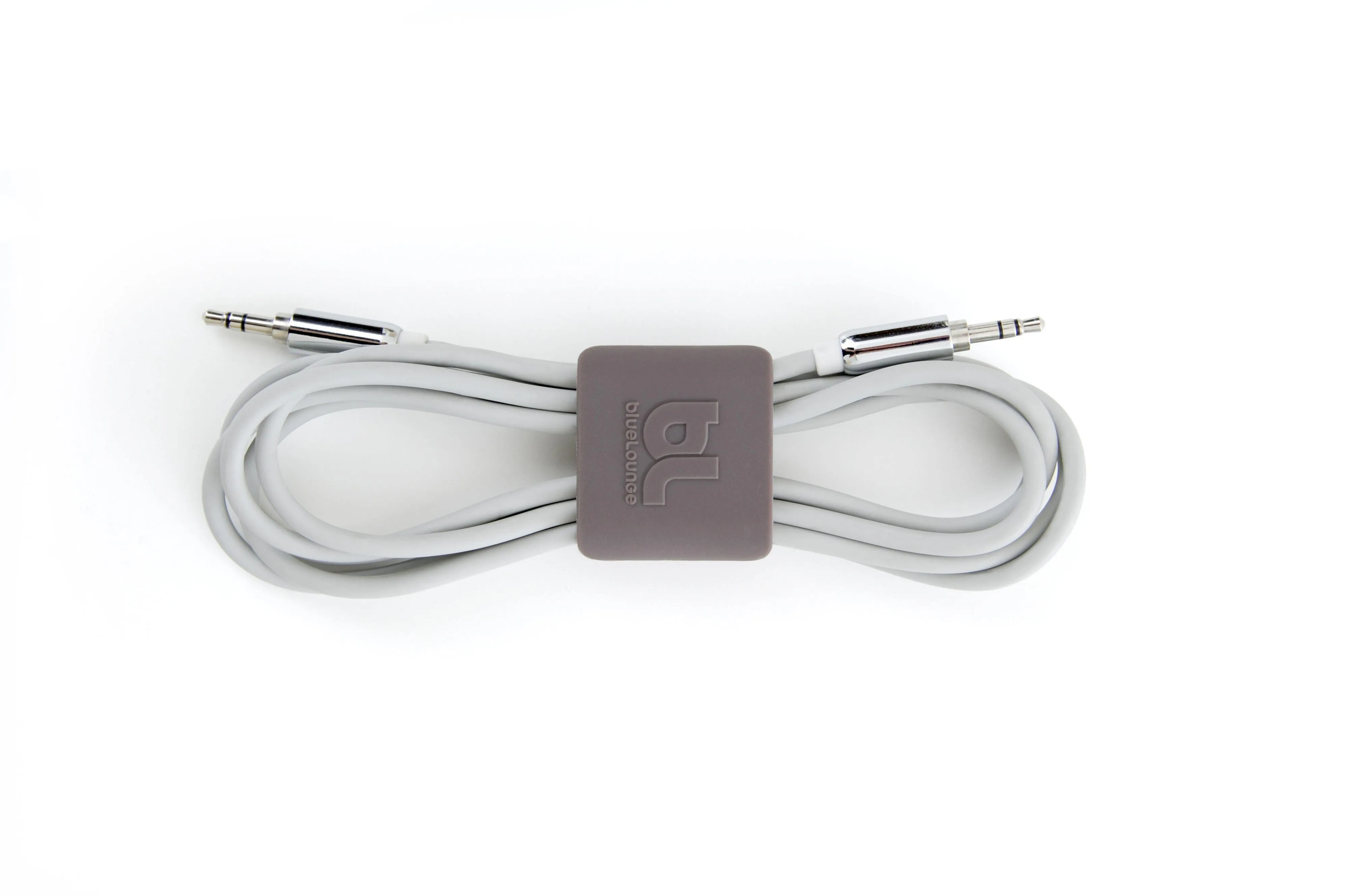 [OPEN BOX] BLUELOUNGE Cable Clip Large - 1 Pack - Light Grey  and  Dark Grey