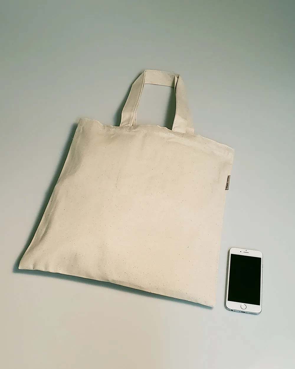 Organic Cotton Heavy Canvas Tote Bags Flat Bottom - OR200