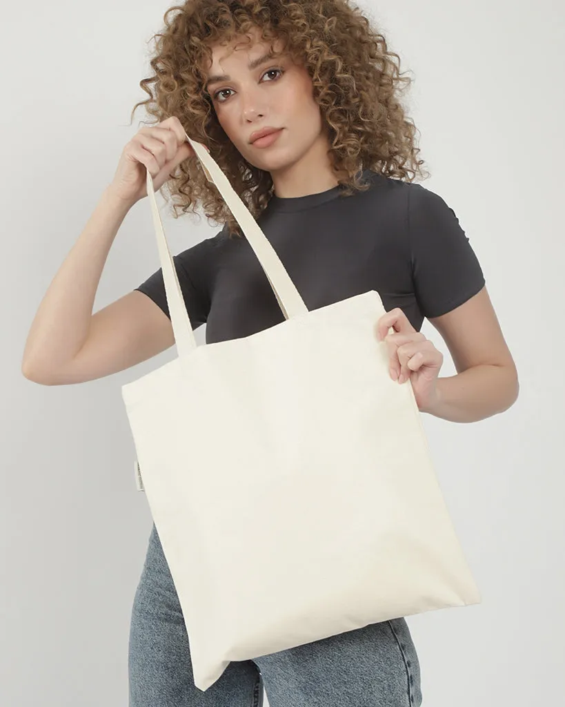 Organic Cotton Heavy Canvas Tote Bags Flat Bottom - OR200