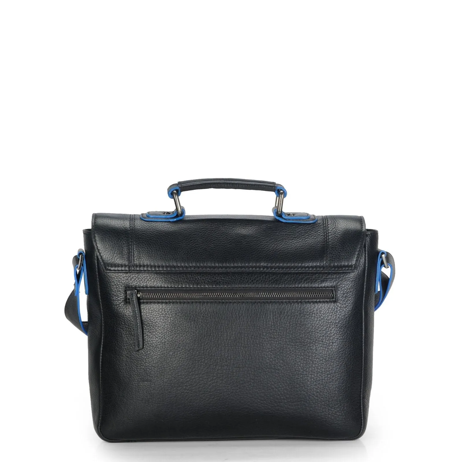 Phive Rivers Men's Leather Messenger Bag - Pr1127