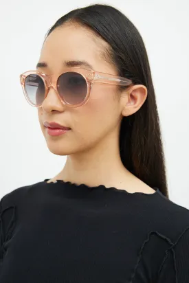 Pink TF02687968 Round Sunglasses