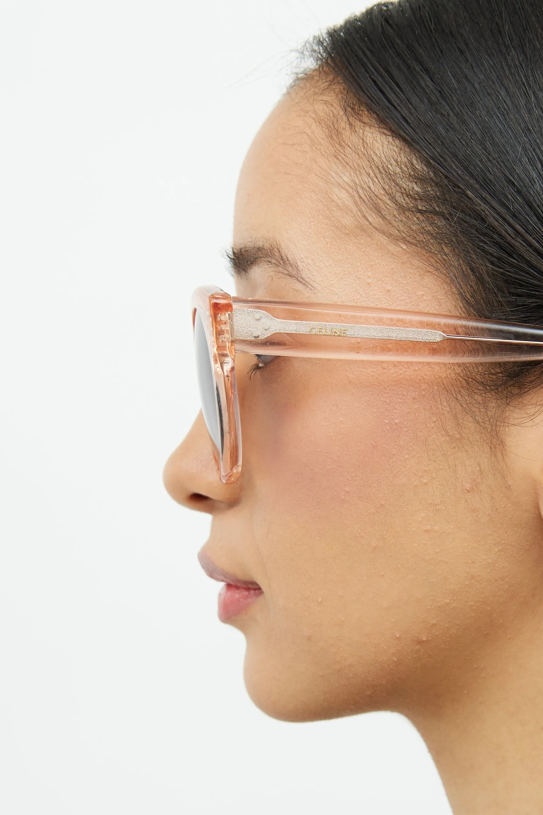 Pink TF02687968 Round Sunglasses