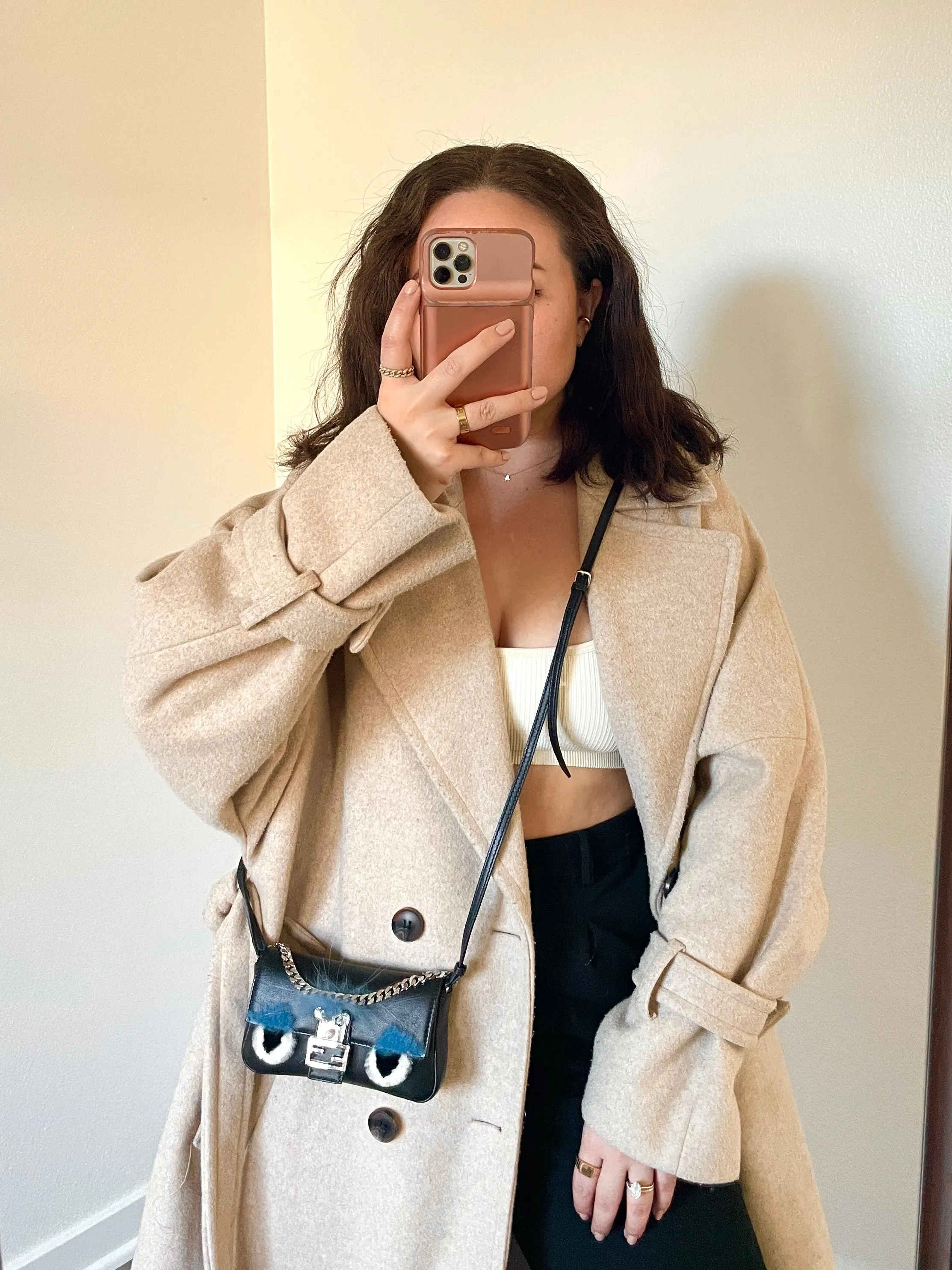 Rare Fendi Micro Monster Baguette