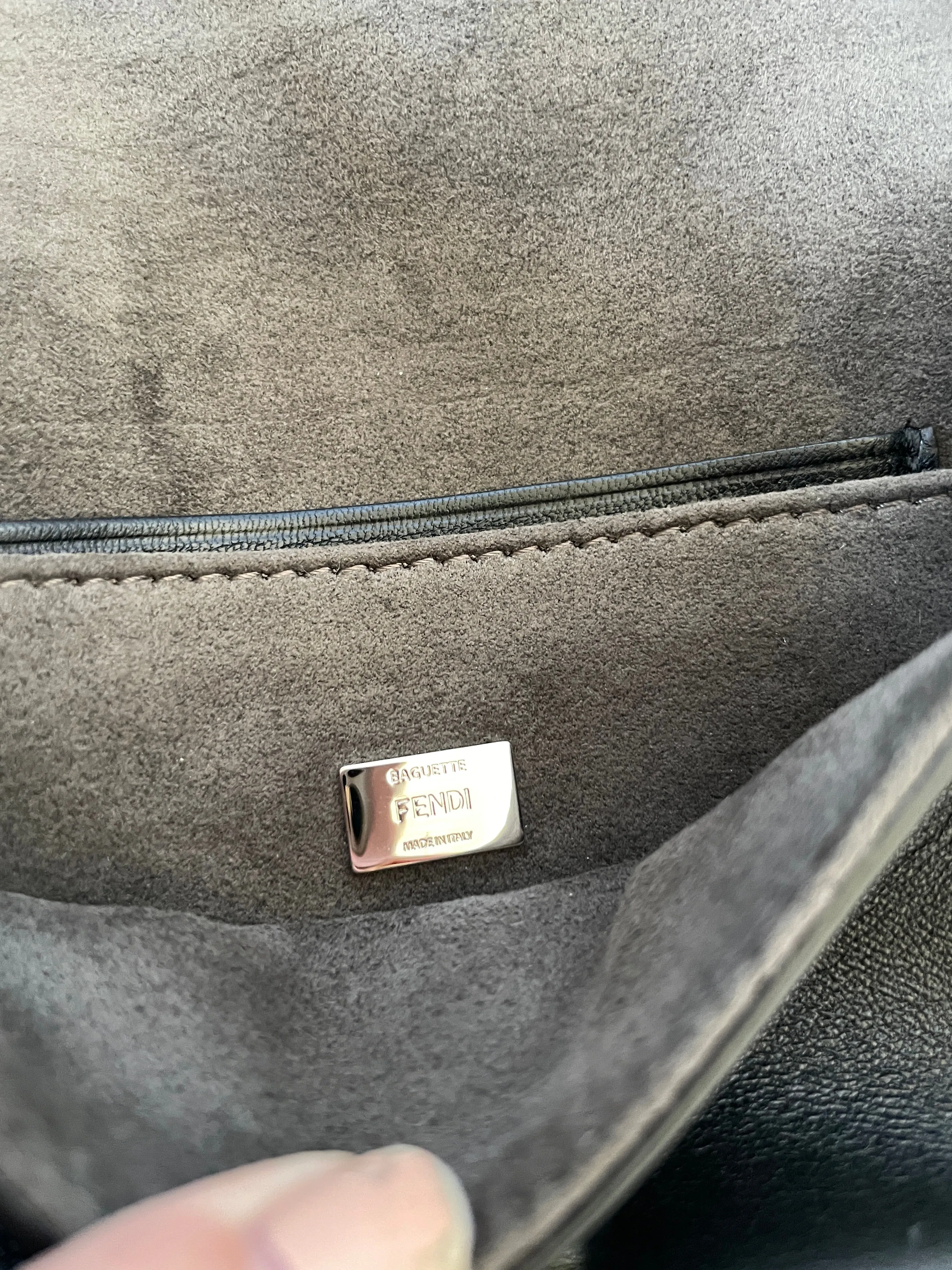 Rare Fendi Micro Monster Baguette