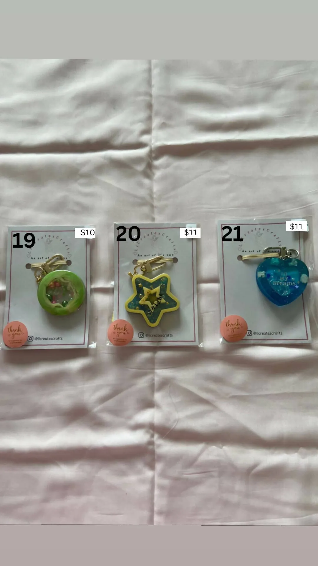 Resin Keychains