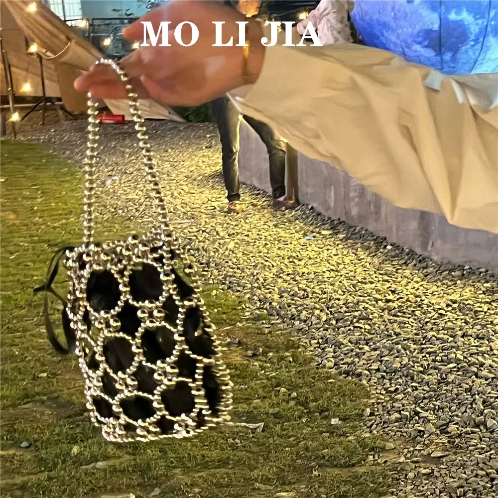 Retro 2023 New Vintage Beaded Handbag