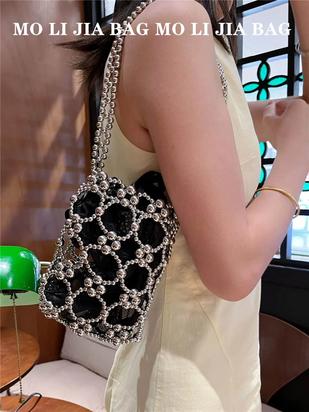 Retro 2023 New Vintage Beaded Handbag