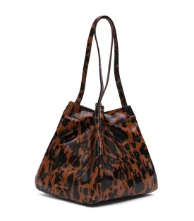 Rita Bucket Bag Jatai Brown