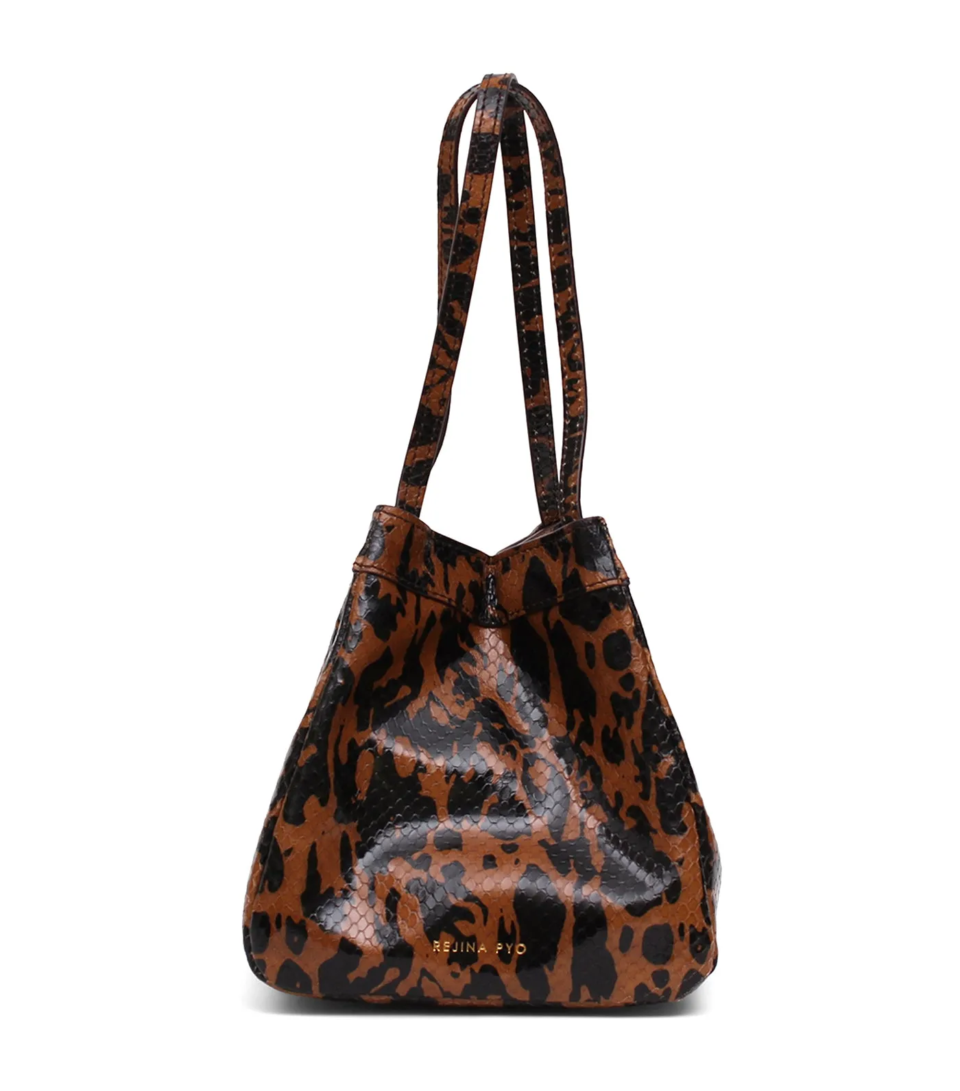 Rita Bucket Bag Jatai Brown