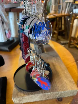 Round Keychains - Jessica