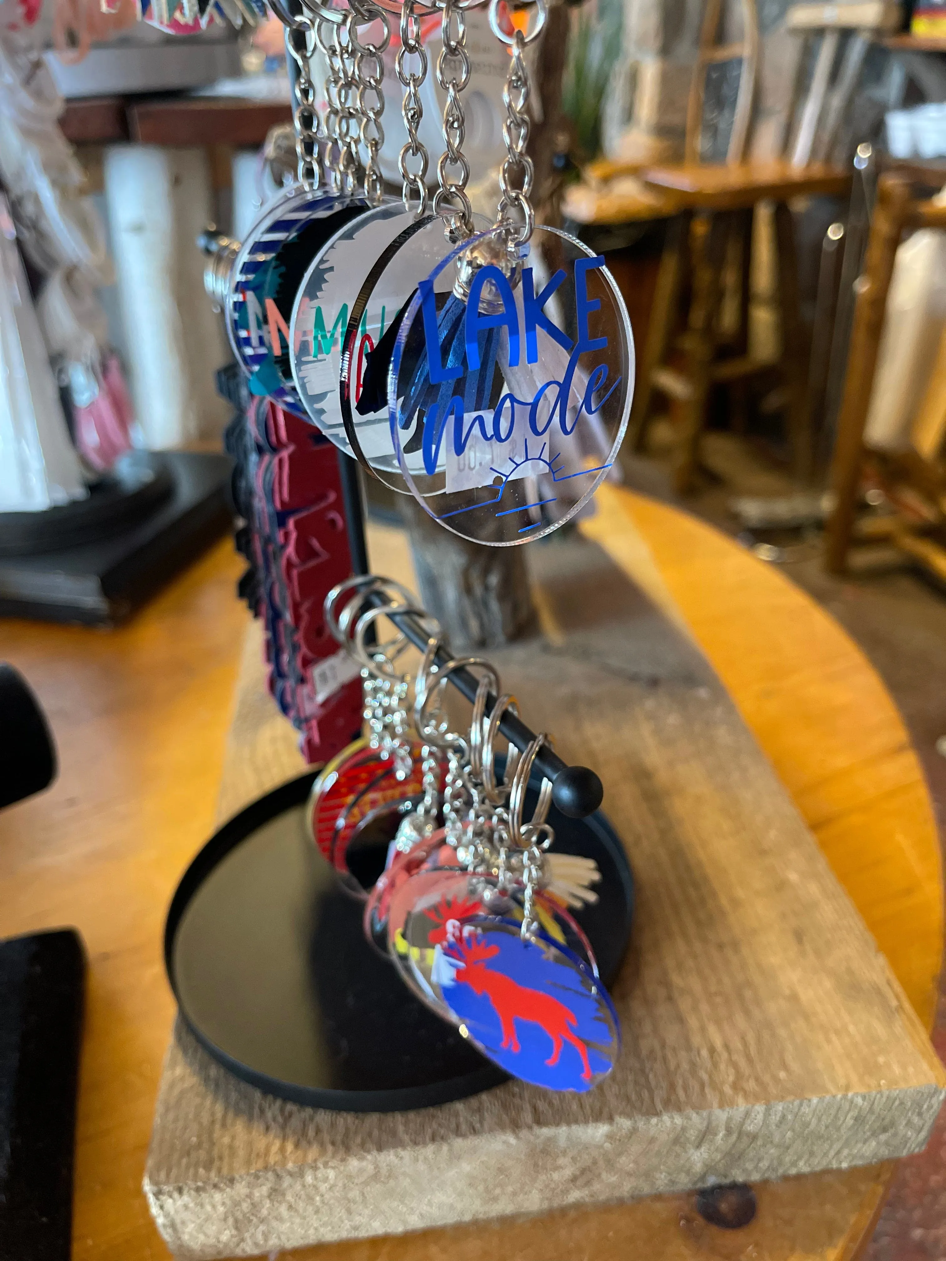 Round Keychains - Jessica