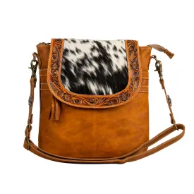 Saddleback Hand-Tooled Bag