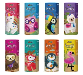 Sewing Keychains - Unicorn