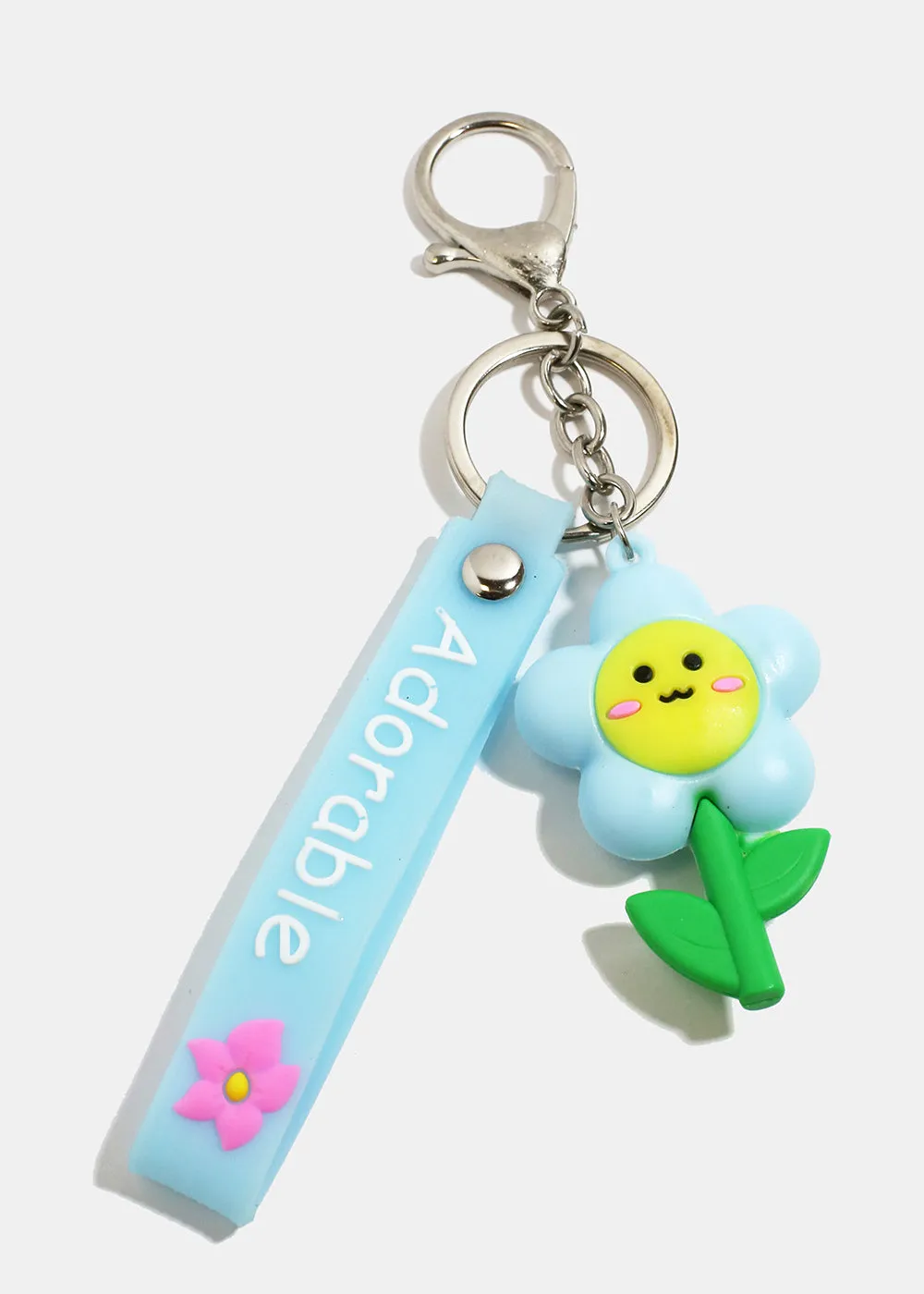 Spring Flower Keychain