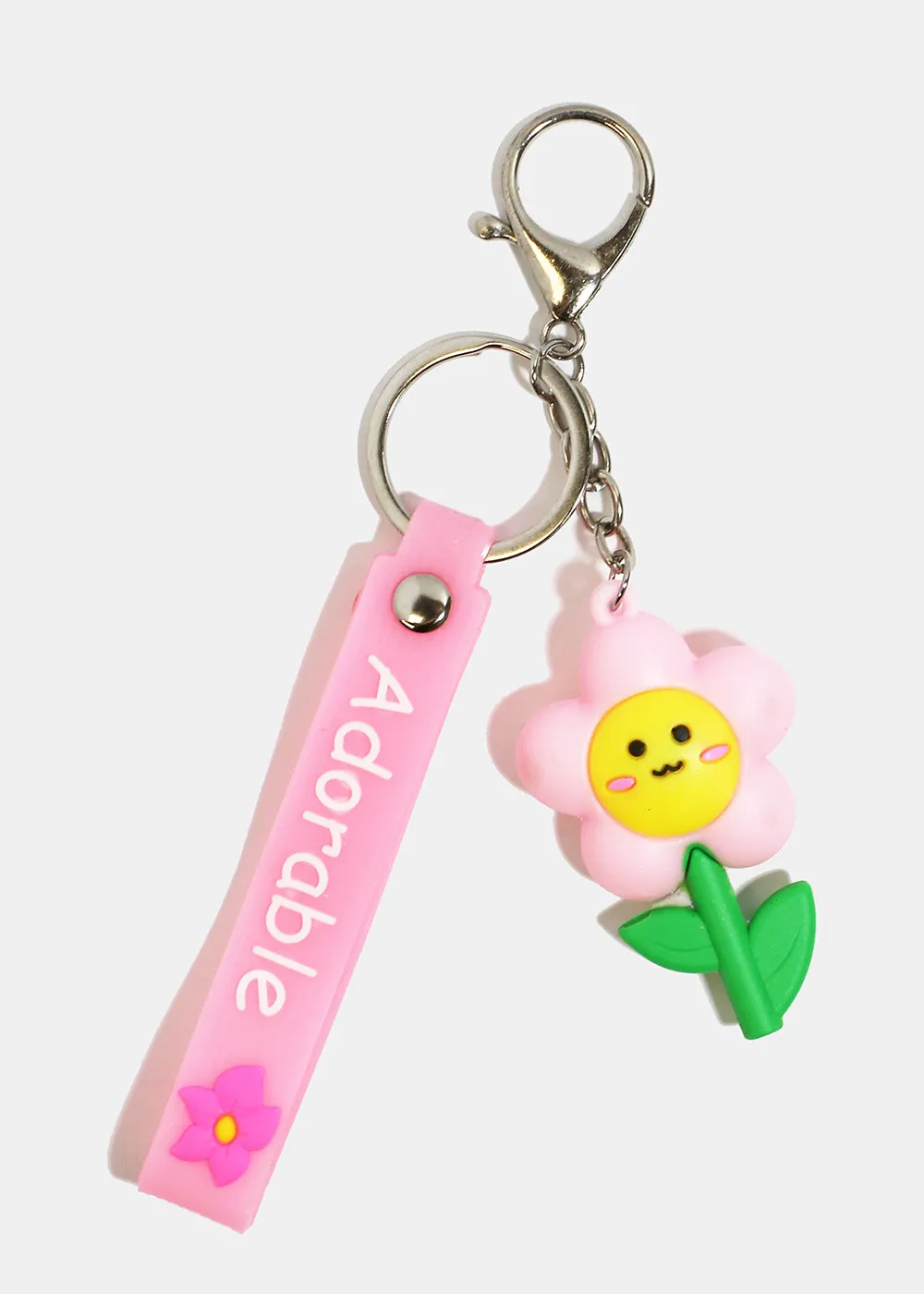 Spring Flower Keychain