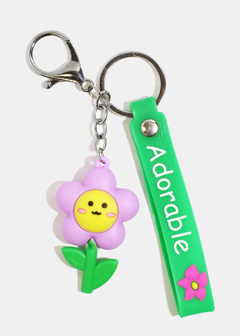 Spring Flower Keychain