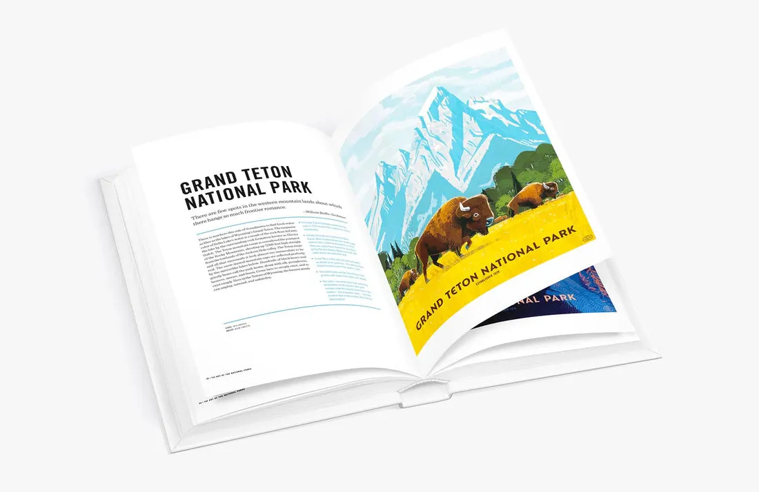 The Art of the National Parks (Fifty-Nine Parks): (National Parks Art Books, Books For Nature Lovers, National Parks Posters, The Art of the National Parks)