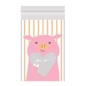 Tsutsumu: Vinyl Bag Kimochi Ippai Pig