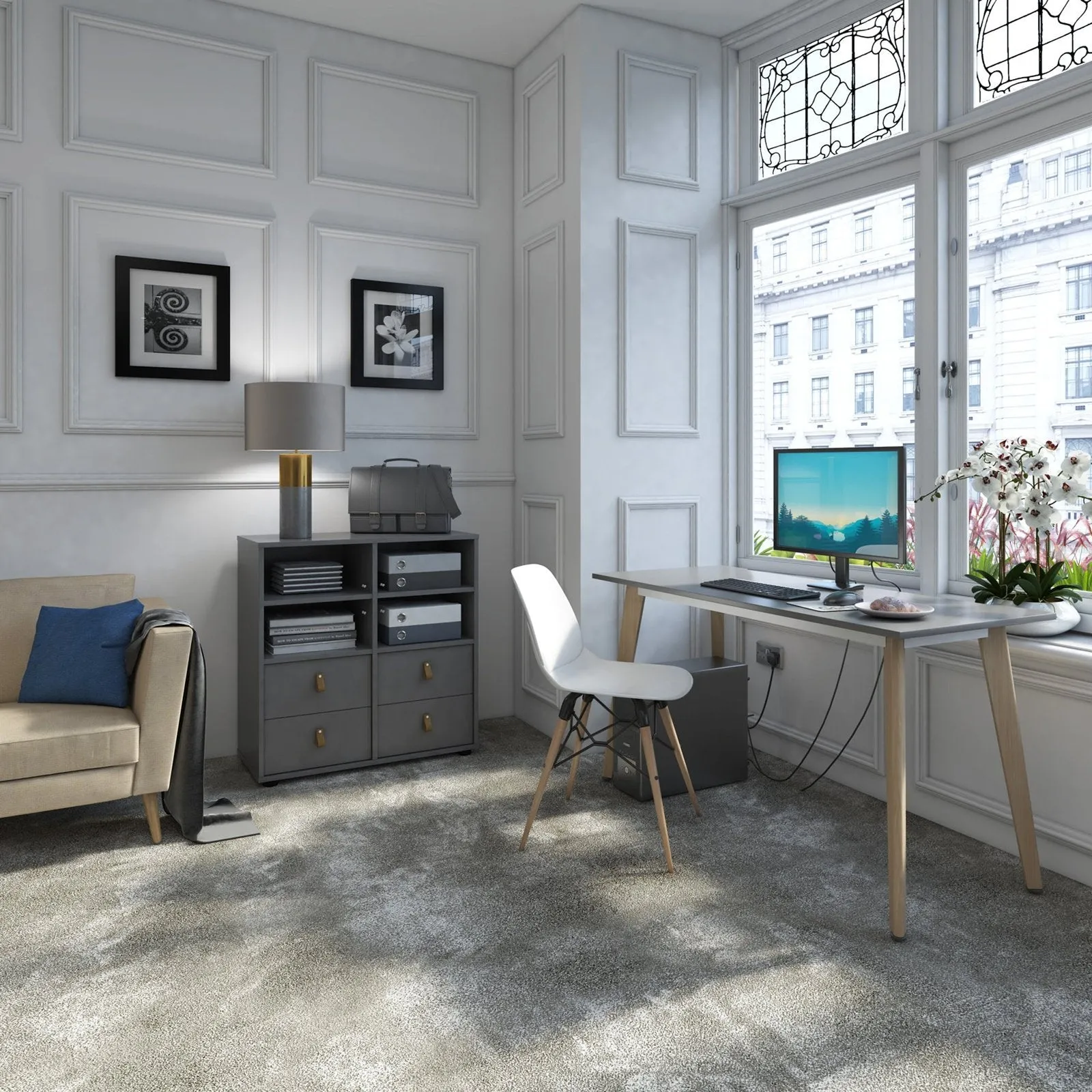 Universal cube storage unit