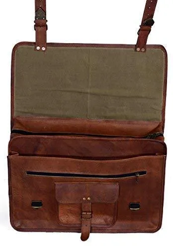 Vintage Brown Leather Bag